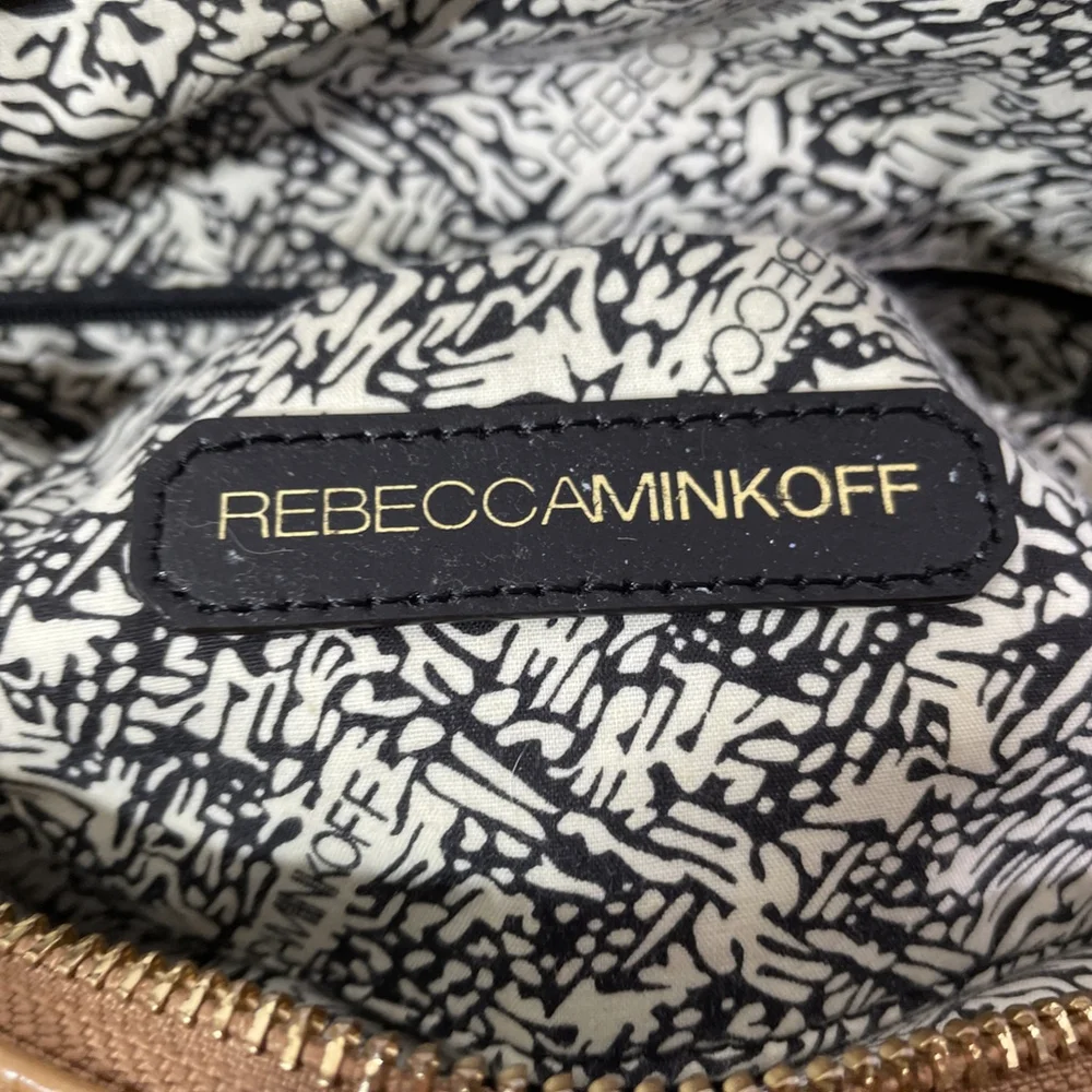 Rebecca Minkoff Morning After Bag MAB Caramel Leather Tote Satchel Crossbody